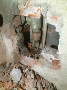 Sửa chữa đường ống nhiệt bục vỡ rò rỉ tại nhà Hà Nội