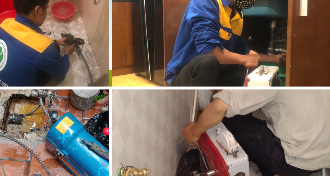 Thông tắc chậu rửa bát tại Hà Nội giá rẻ