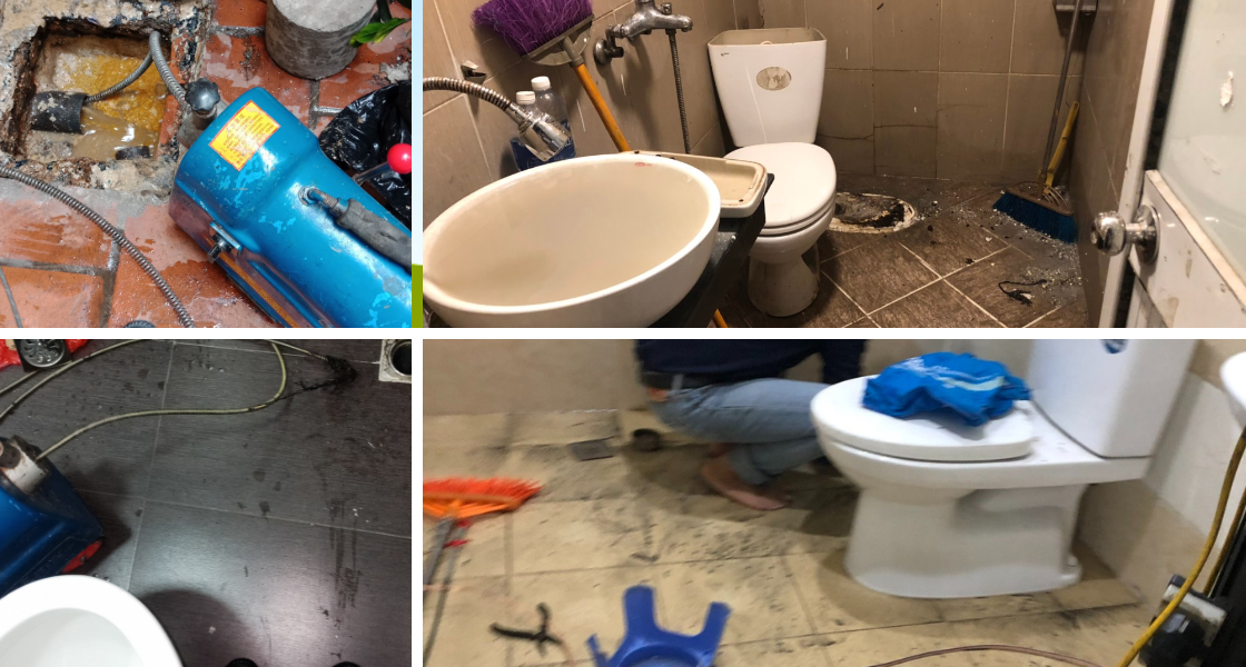 Thông tắc đường ống nước thải tại Hà Nội