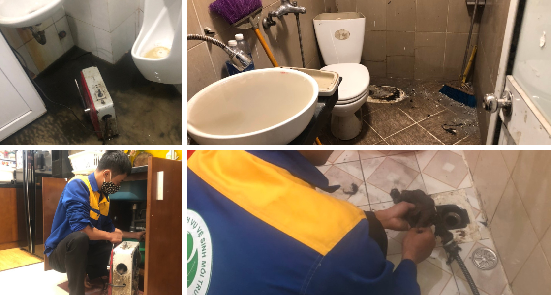 Giá thông tắc cống chậu rửa bát tại Hà Nội bao nhiêu tiền