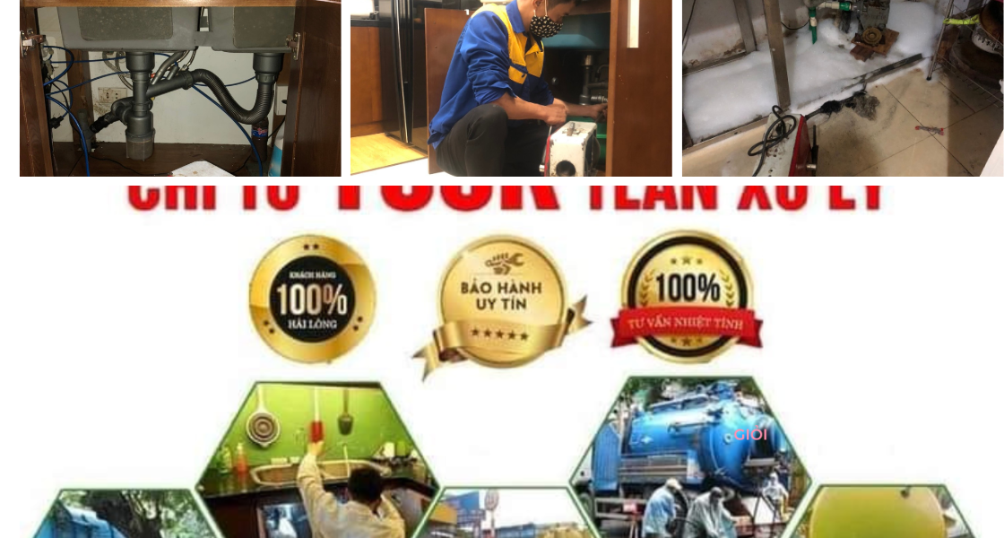 thợ thông tắc bồn chậu rửa bát tại Hà Nội giá rẻ