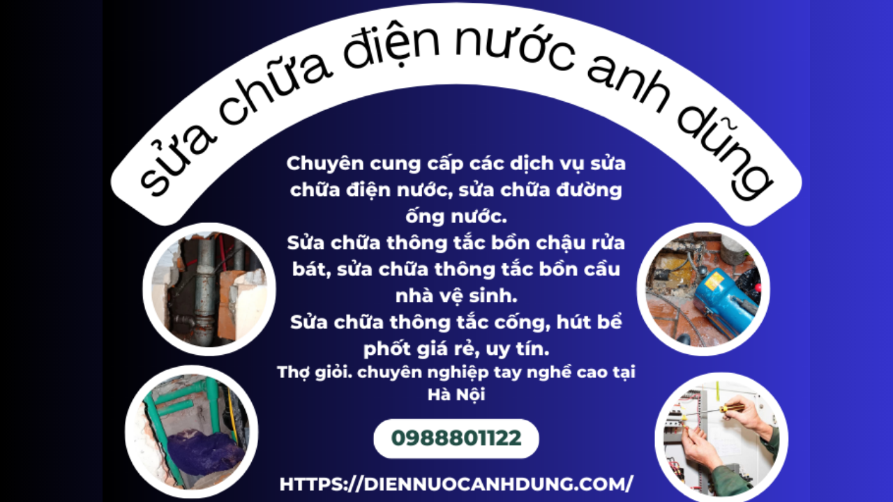 Công ty sửa chữa điện nước Anh Dũng