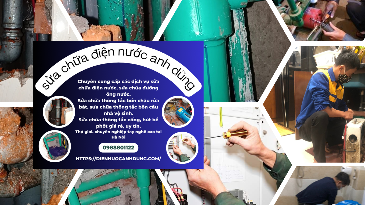 công ty sửa chữa điện nước Anh Dũng tại Hà Nội