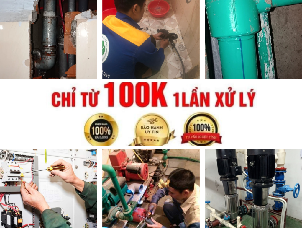 Thợ sửa chữa điện nước tại nhà Hà Nội giá rẻ Anh Dũng