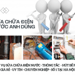 Thợ sửa chữa điện nước tại phường Cống Vị gần đây uy tín có mặt nhanh sau 20p gọi hỗ trợ 24/24, thợ tay nghề cao khắc phục mọi sự cố điện nước