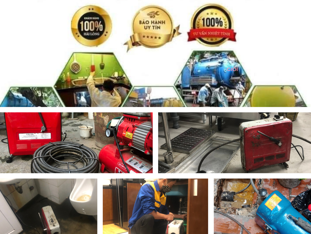 Thợ thông tắc cống tại Hà Nội giá rẻ số 1