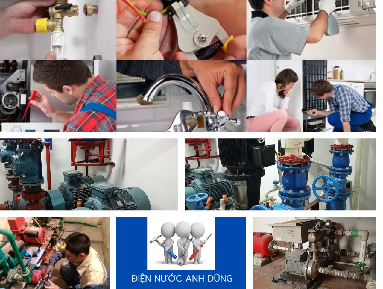 Dịch vụ sửa điện nước nước tại Hà Nội