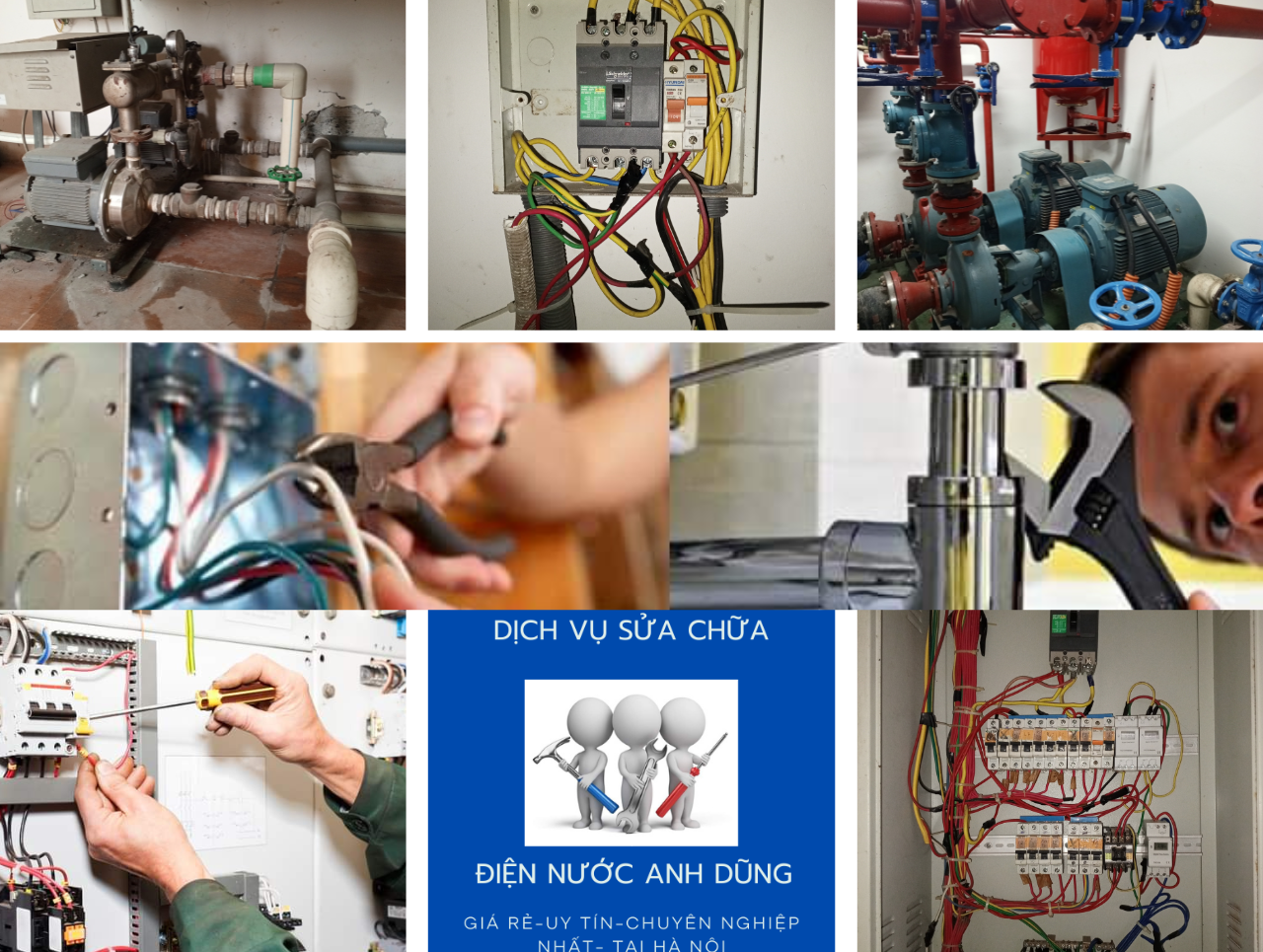Sửa chữa điện nước tại nhà Hà Nội giá rẻ