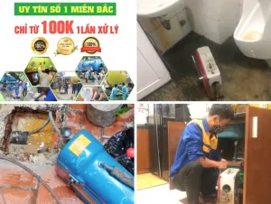 Thông tắc cống tại Hà Nội giá rẻ