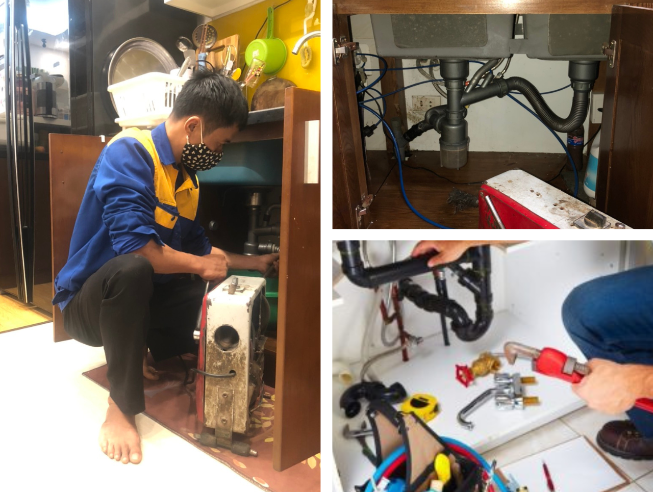 Thông tắc bồn chậu rửa bát tại Hà Nội gần đây giá bao nhiêu tiền