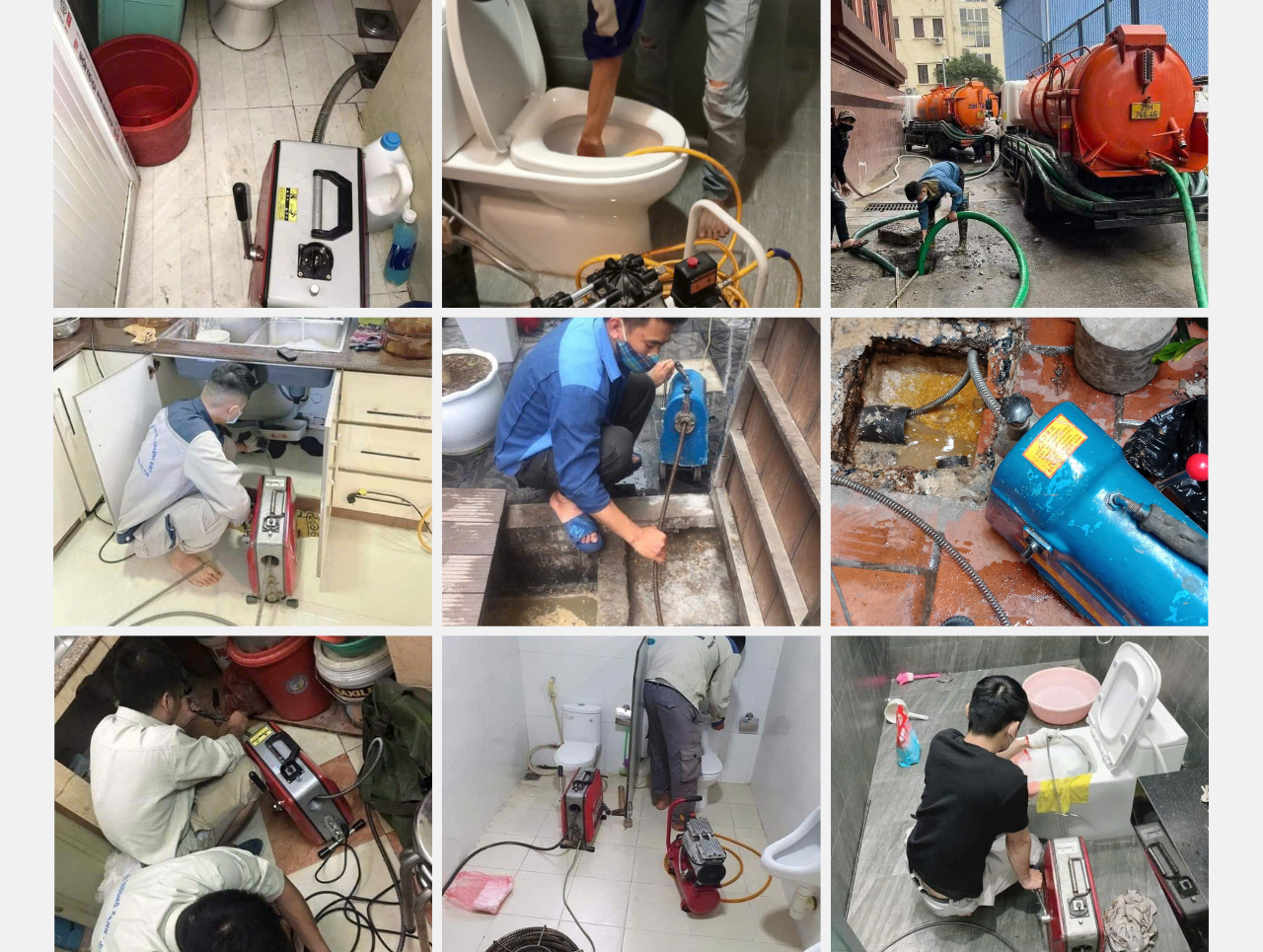 Thông tắc cống tại Hà Nội trọn gói, giá rẻ