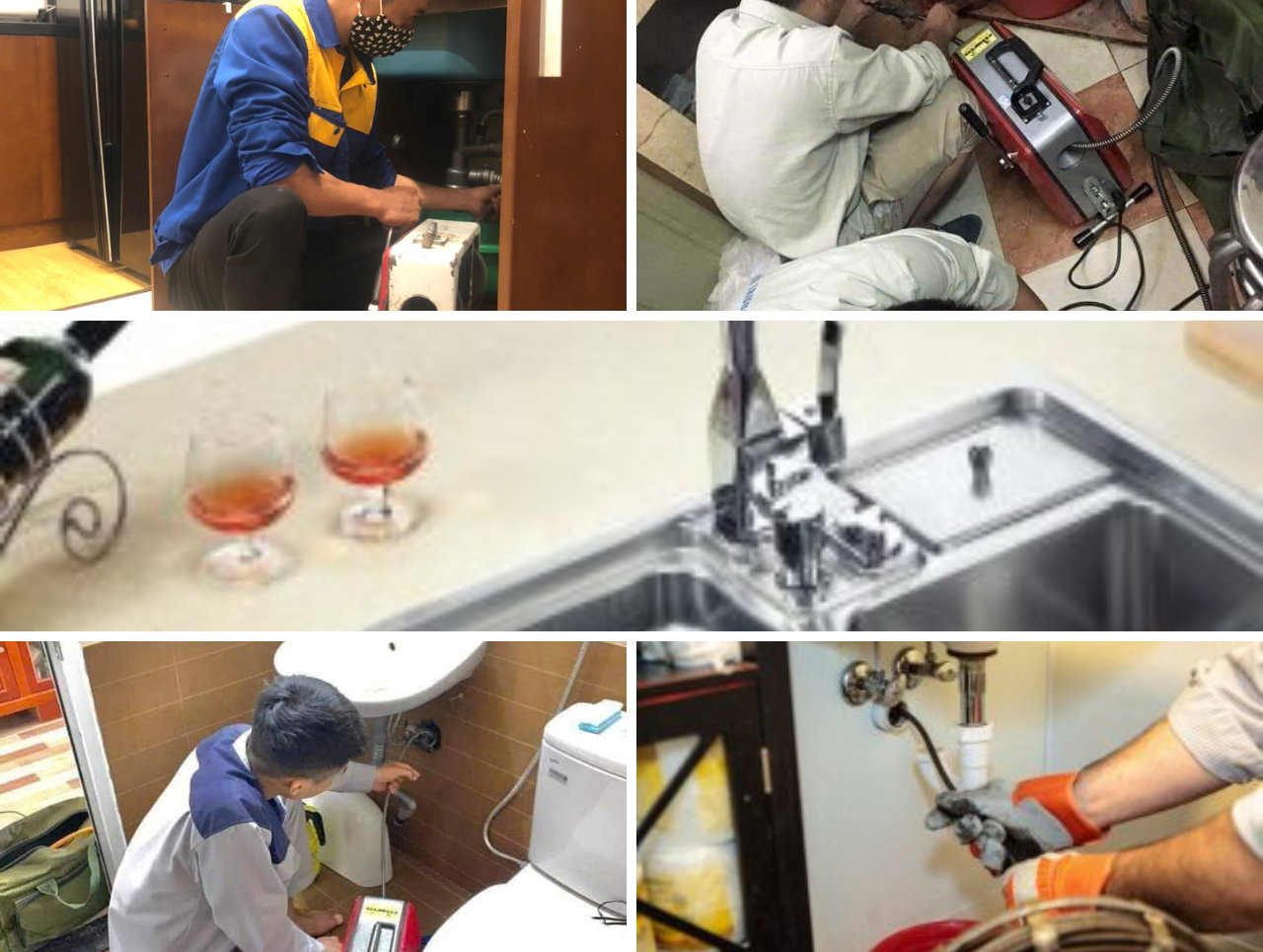 Thông tắc bồn chậu rửa bát tại Hà Nội gần đây giá rẻ