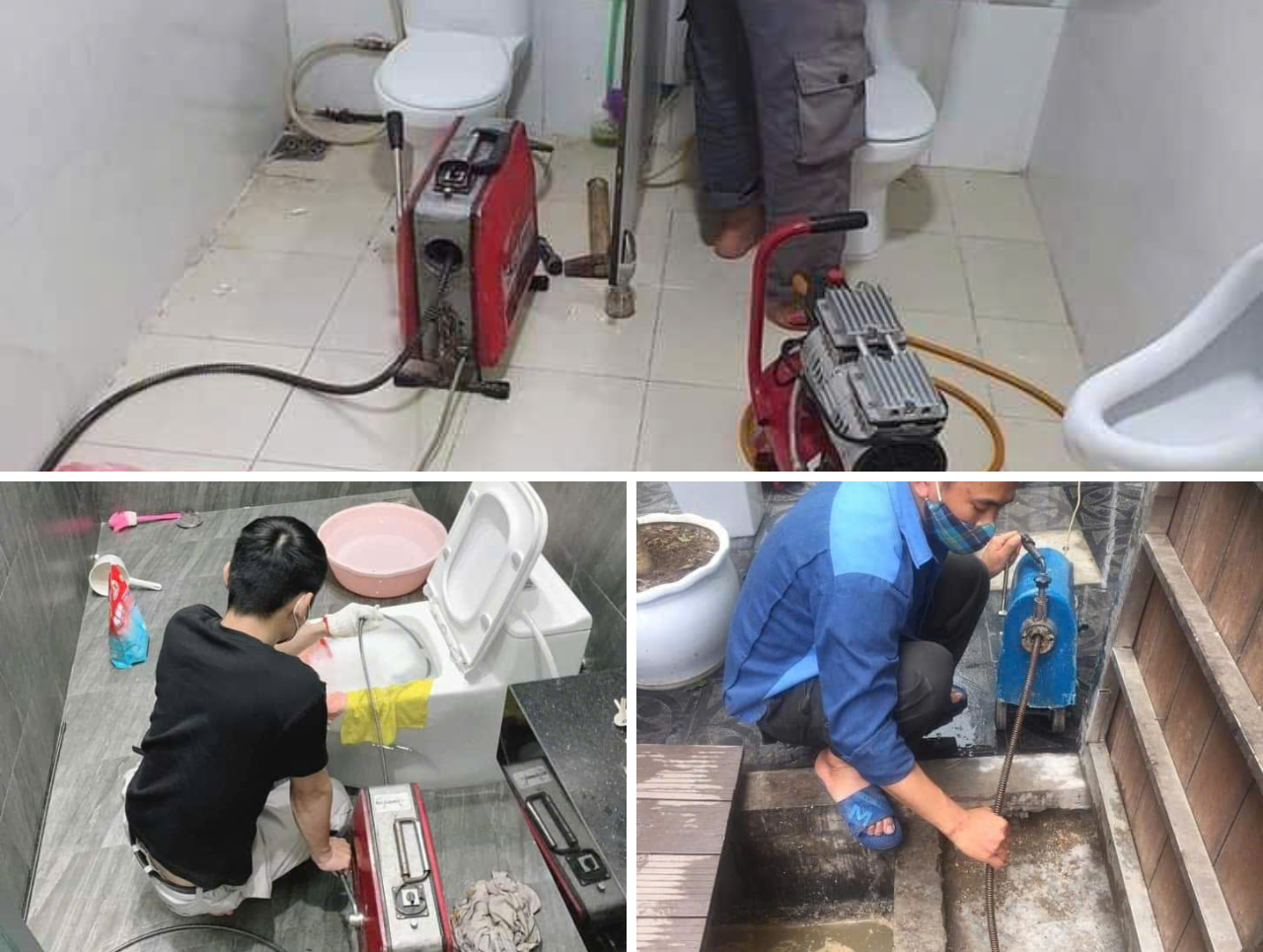 Dịch vụ thông tắc nhà vệ sinh tại Hà Nội giá rẻ