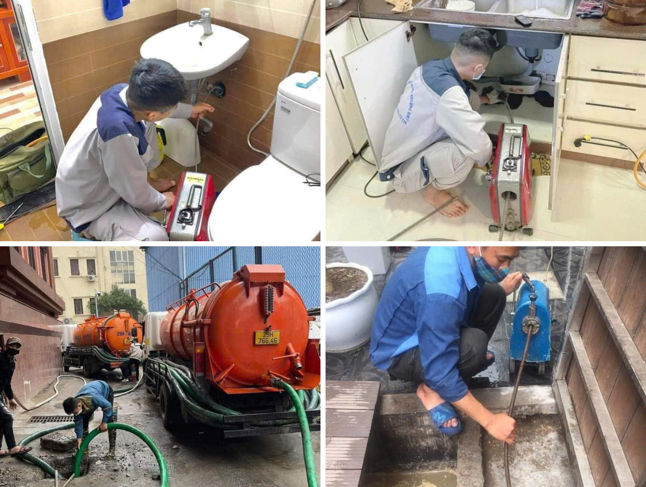 Thông tắc nhà vệ sinh tại Hà Nội giá rẻ