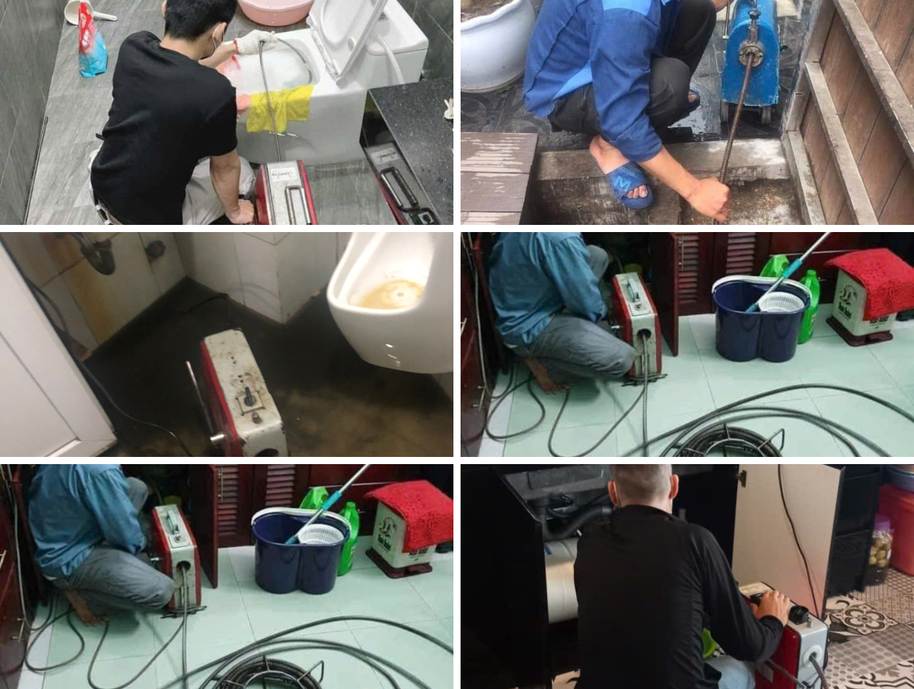 Dịch vụ thông tắc cống tại Hà Nội trọn gói, giá rẻ