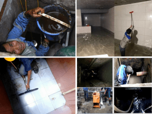 dịch vụ thau rửa bể nước