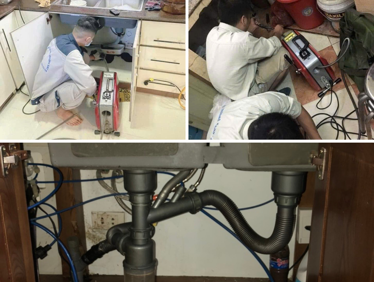 Thông tắc chậu rửa bát gần đây