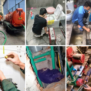 Thợ sửa chữa điện nước - thông tắc cống - hút bể phốt